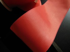 Vintage Extra Large Pink Ribbon 2 Meters by 7cm Hat Superb Quality B4