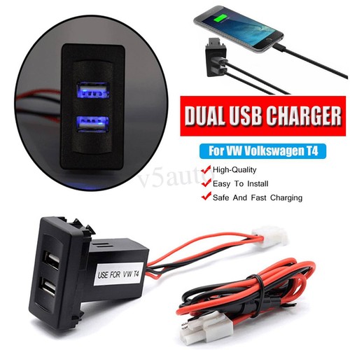 For usb charger blue - vw,