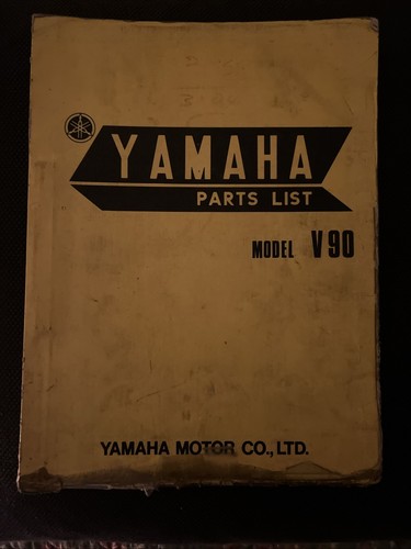 Yamaha v90 parts list 1st - yamaha,