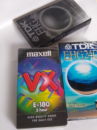 Sealed tdk maxell vx e - 2-tdk,