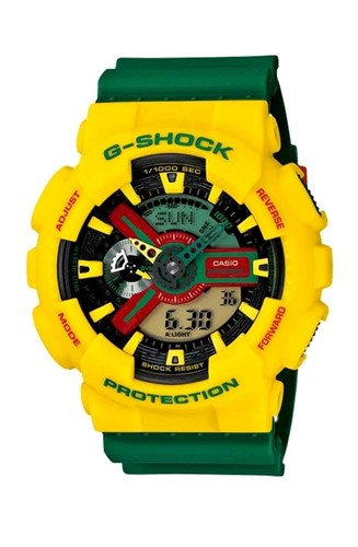 Casio shock rastafarian - g-shock,
