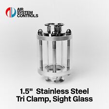 1.5"  Stainless Steel, Tri