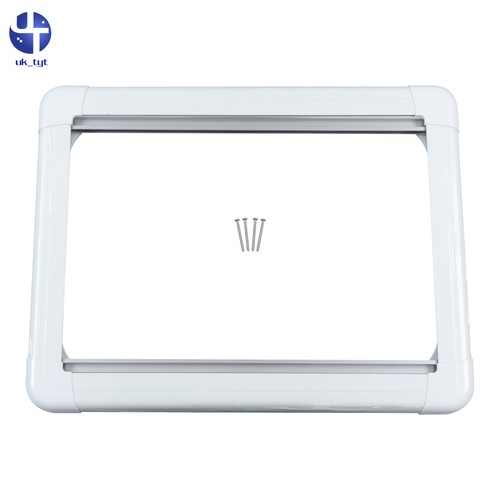 White blind flyscreen caravan - white,
