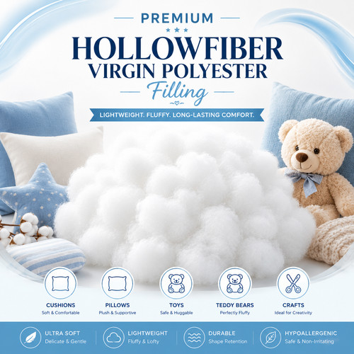 Hollowfibre virgin polyester - hollowfibre,