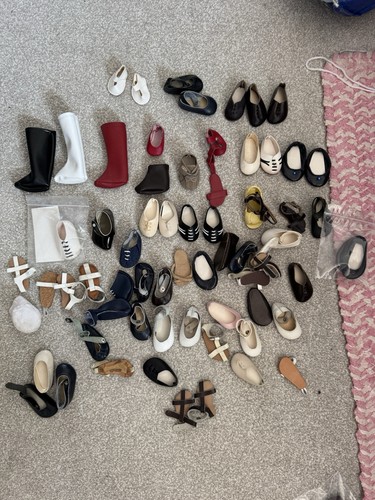 Assorted odd sasha doll shoes - sasha,