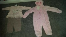 Baby girl 6-9mths Next & Bambini BNWT Gorgeous Snowsuit & Outfit