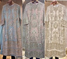 WEDDING SHARARA SALWAR KAMEEZ SUIT WOMEN INDIAN  PAKISTANI KURTI PLAZZO EID