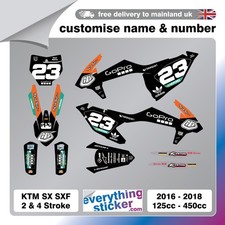 CUSTOM KTM MX Graphics Kit