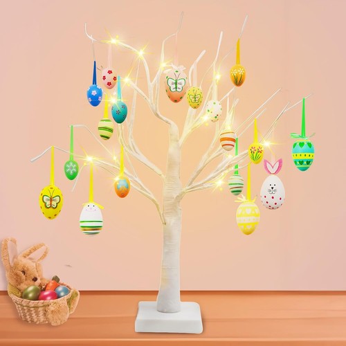 Easter tree with lights - easter,