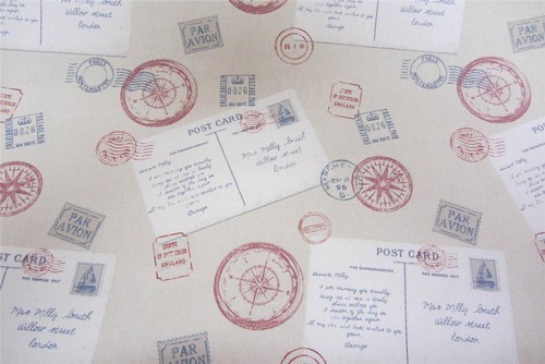 Vintage postcard cotton - vintage,