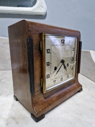 Art deco bracket clock - art,