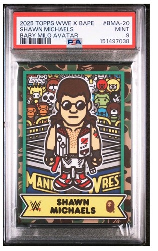Topps shawn michaels - shawn,
