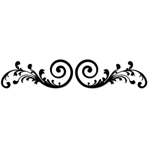 2pc black wrought iron - 2pc,