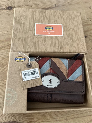 Fossil maddox patchwork wallet - fossil,