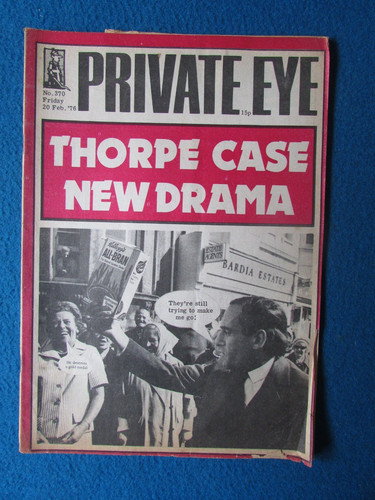 Private eye magazine - private,