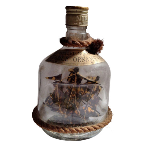 Nikka whisky ship bottle - nikka, in