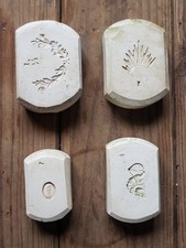 4 x ceramic wedgwood mould