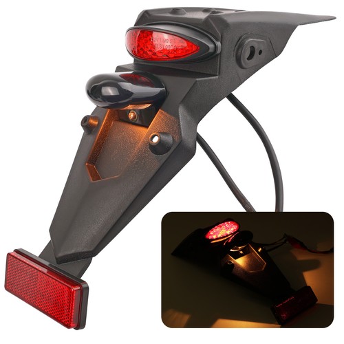 12v led motorcycle fender - led, rear