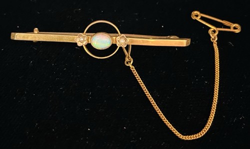 Antique art nouveau 9ct gold - 9ct,