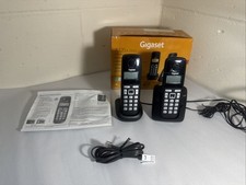Siemens Gigaset Twin A220A Duo 2 Cordless Phone Answer Machine Home Telephone