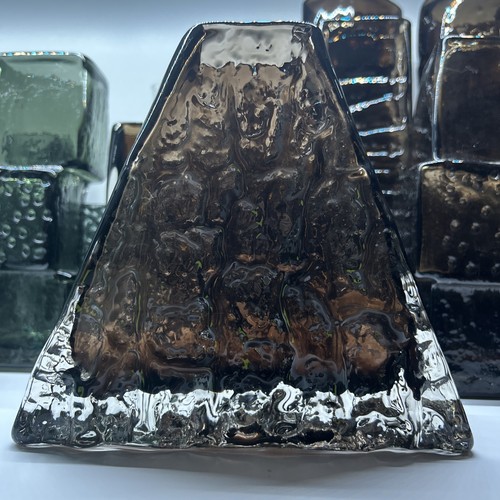 Whitefriars pyramid 9674 glass - pyramid,