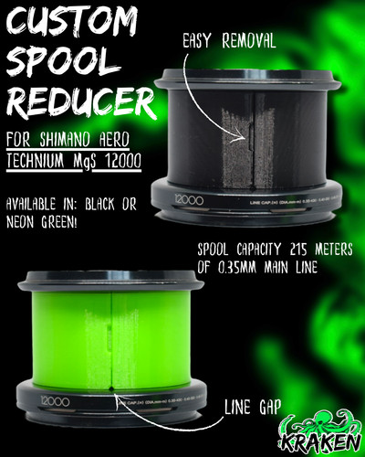 Shimano custom spool reducer - shimano,