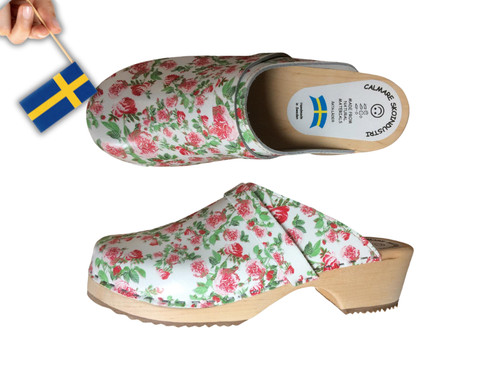 Swedish wooden clogs rosali - swedish,