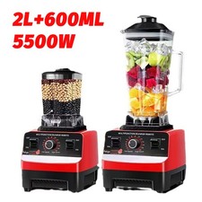 High-Speed 2 Jugs Food Blender Juicer Mixer Crusher Processor Grinder Smoothie