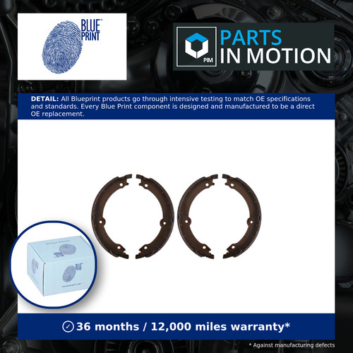 Handbrake shoes set - handbrake,