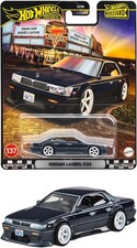 PreSale Hot Wheels Boulevard Nissan Laurel C33 Black Toy Mini Car