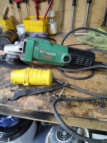 Hitachi inch angle grinder - hitachi,