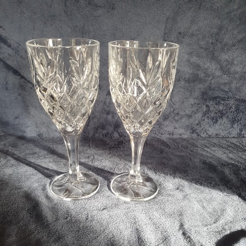 Pair galway crystal wine - pair,