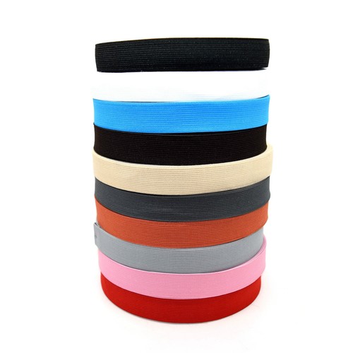 20mm wide flat woven elastic - woven,