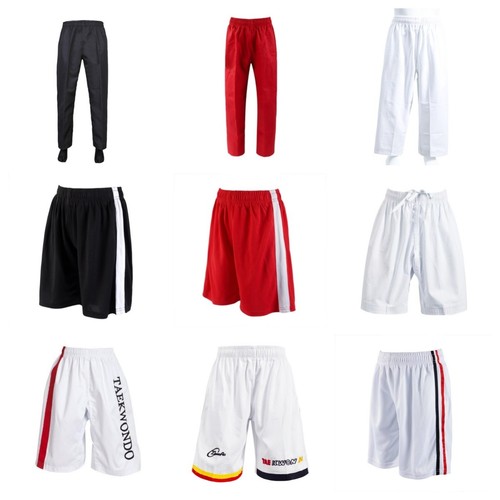 Cotton taekwondo pants shorts - cotton,