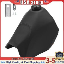 3.2 Gallon Large Plastic Fuel Tank for Kawasaki KLR 250 KL250D 1985-2005 Black