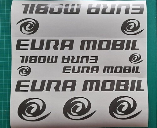 Eura mobil motorhome decals - mobil,