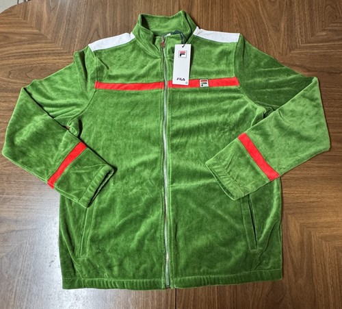 Fila velour track suit jacket - suit,