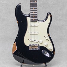 Fender Custom Shop 2017 LTD  Black Roasted Dual-Mag Stratocaster Relic / 2022