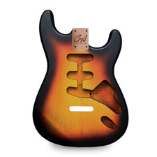 Stratocaster Guitar Body SSS