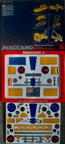 Vintage 1970s meccano - set, 6