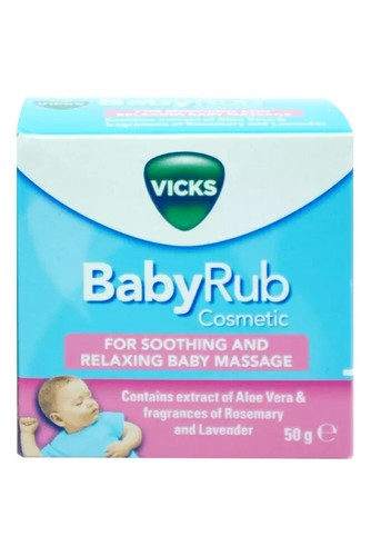 Vicks baby rub cosmetic 50g - vicks,