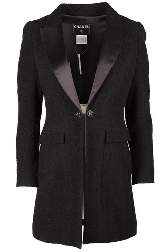 Chanel black 2006 wool jacket - 2006,