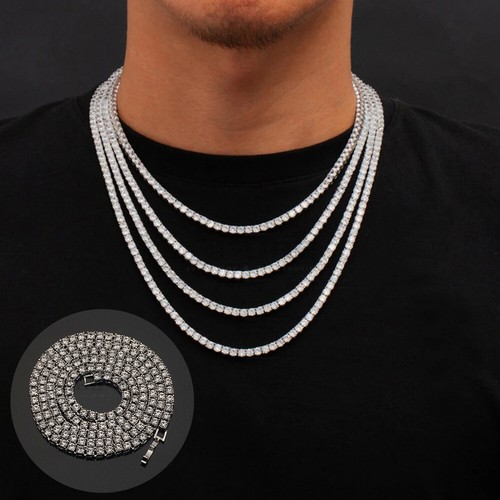Unisex tennis chain 4mm - tennis,