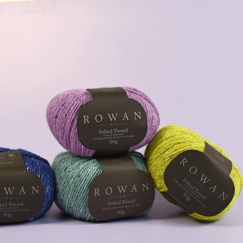 Rowan felted tweed yarn - rowan,