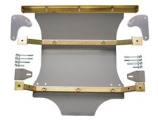 Escort Mk1 Mk2 Group4 Chassis Mounted Sump Guard Kit DRY SUMP - Alloy Plate 8mm