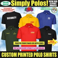 Custom Printed Polo Shirt