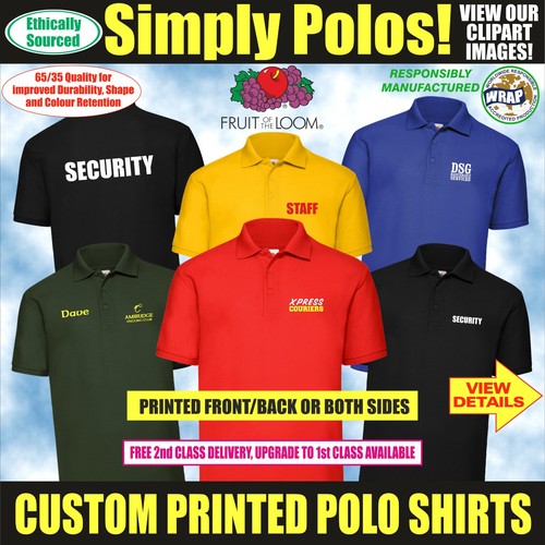 Custom printed polo - custom,