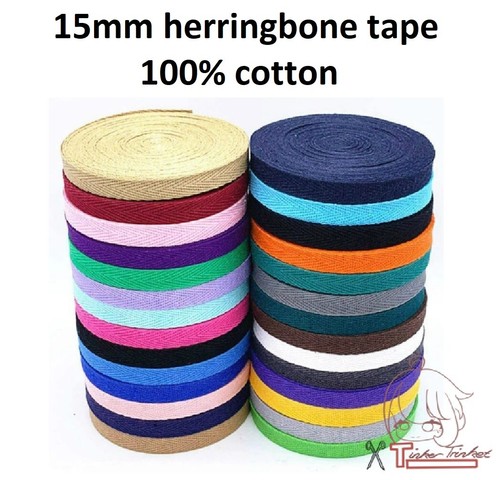 15mm cotton tape - cotton,