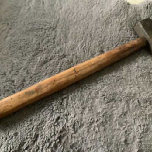 Vintage sledge hammer - vintage,