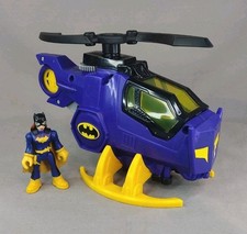 Imaginext DC Super Friends BATGIRL GRABBING HELICOPTER & Batgirl Action Figure